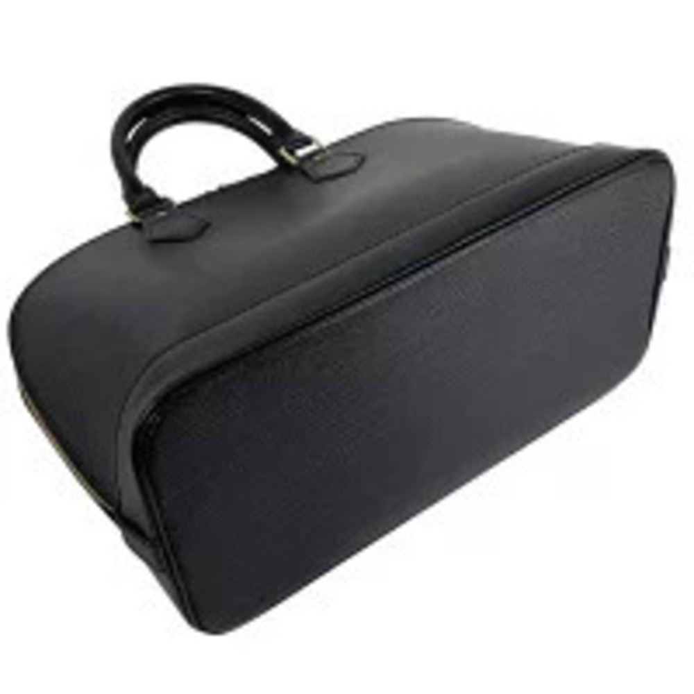 Louis Vuitton handbag leather Alma Epi Noir Black